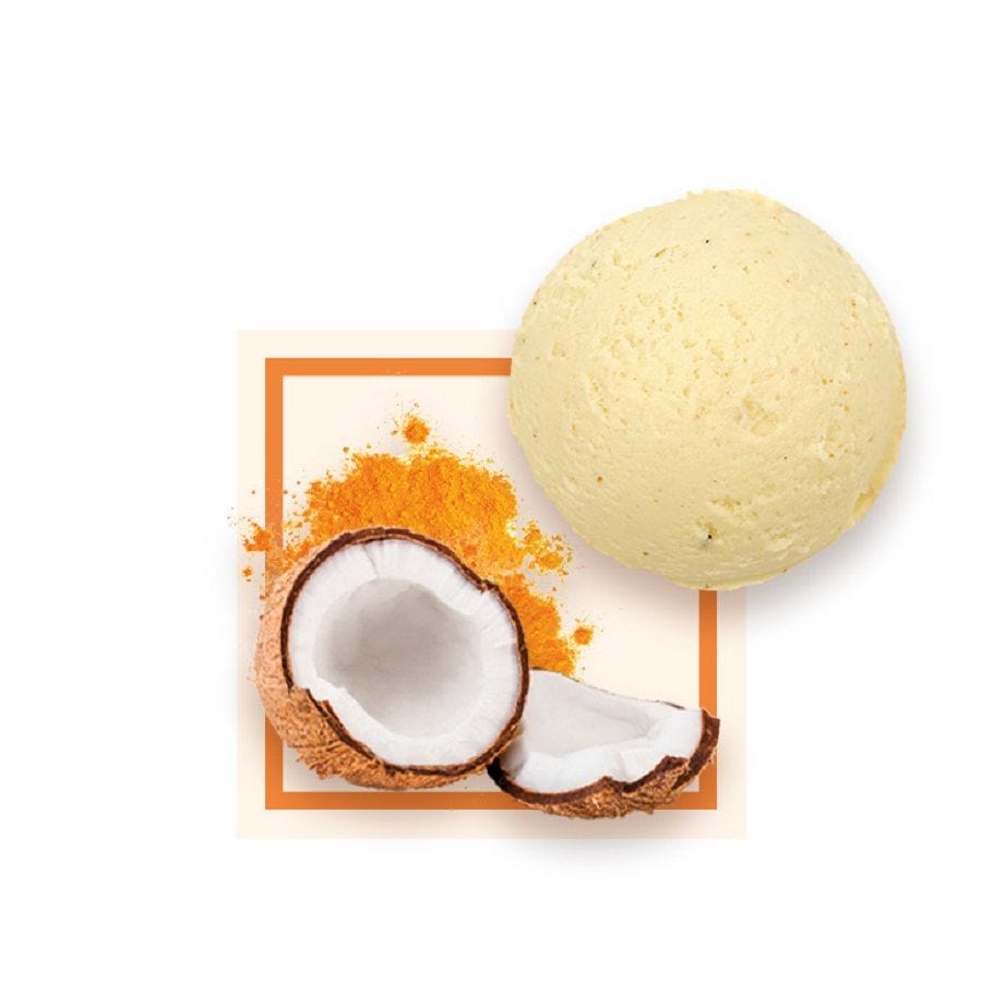 Sorbet plein fruit coco curry artisanal 