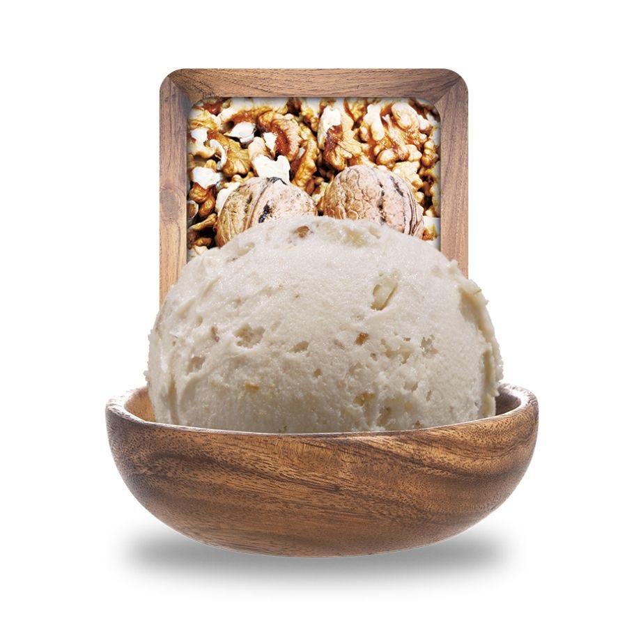 Glace noix artisanale