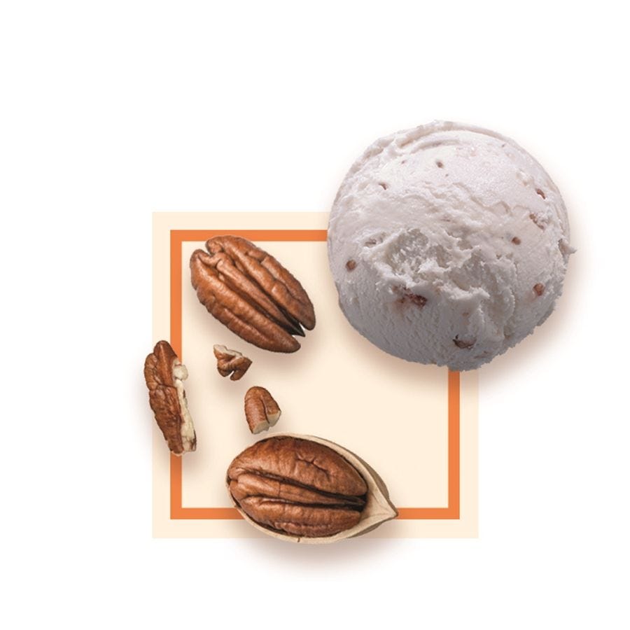 Glace noix de pécan artisanale