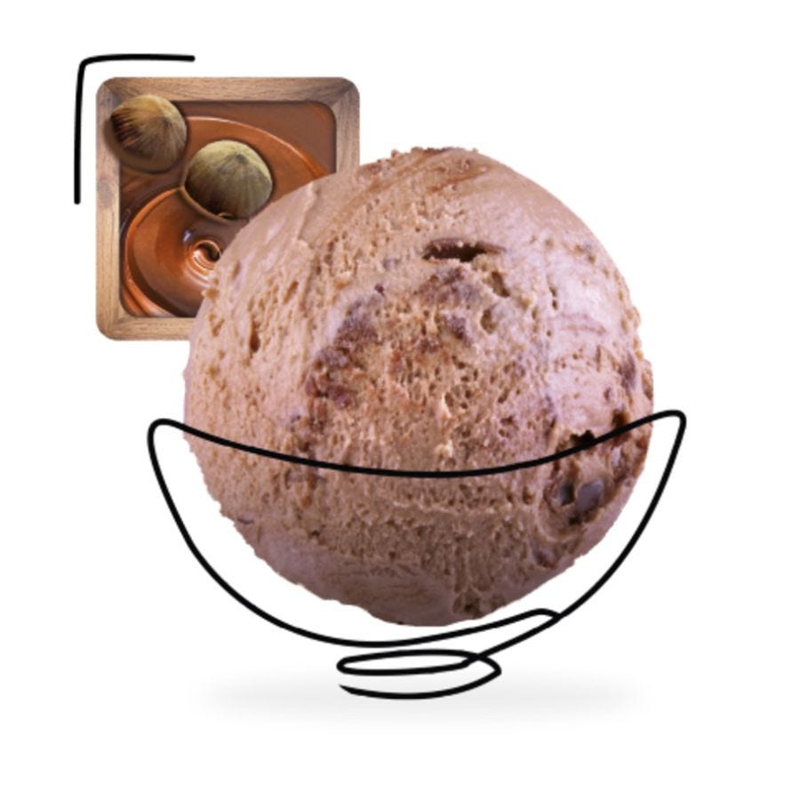 Glace nuty artisanale