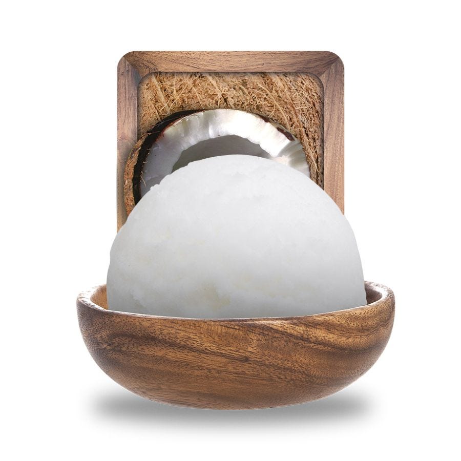 Sorbet plein fruit coco Océan Indien artisanal