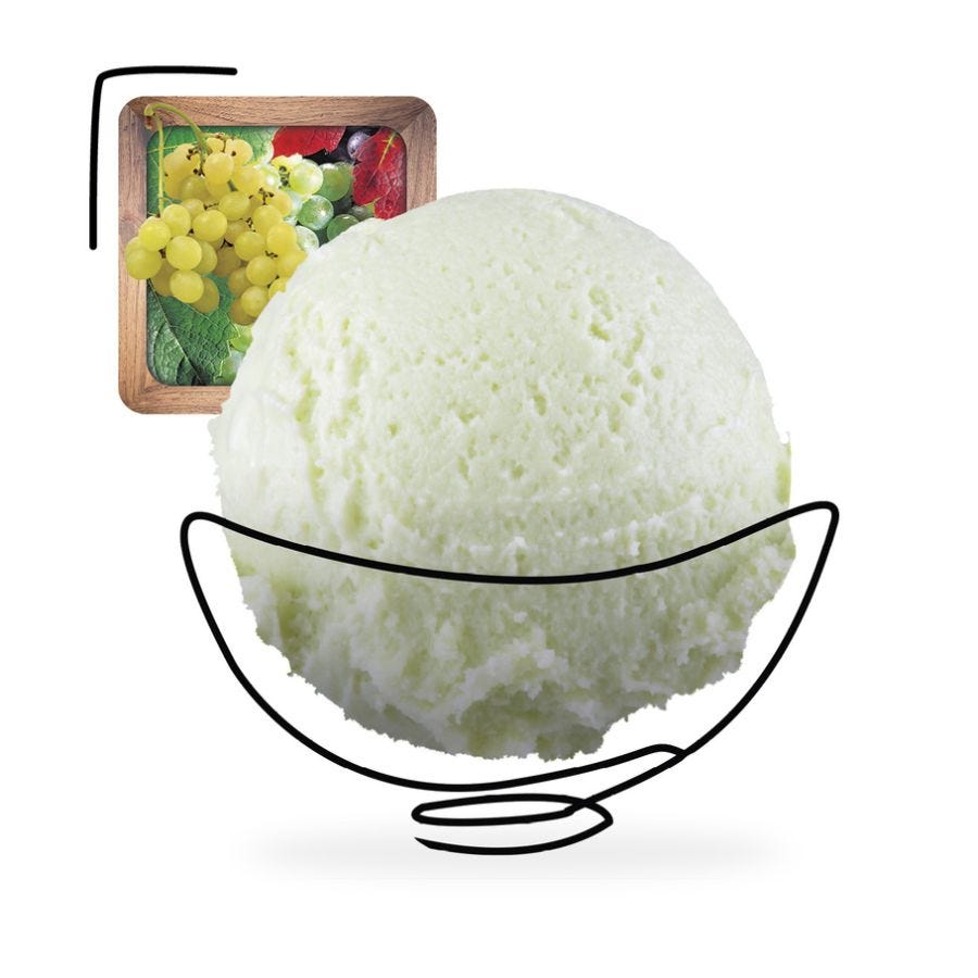 Glace macvin du Jura artisanale