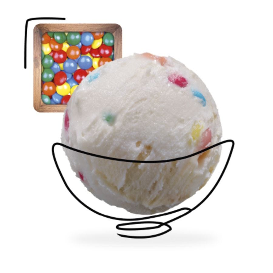 Glace bimbo artisanale
