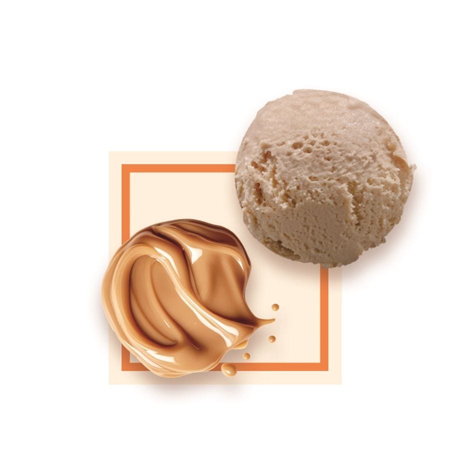 Glace confiture de lait artisanale