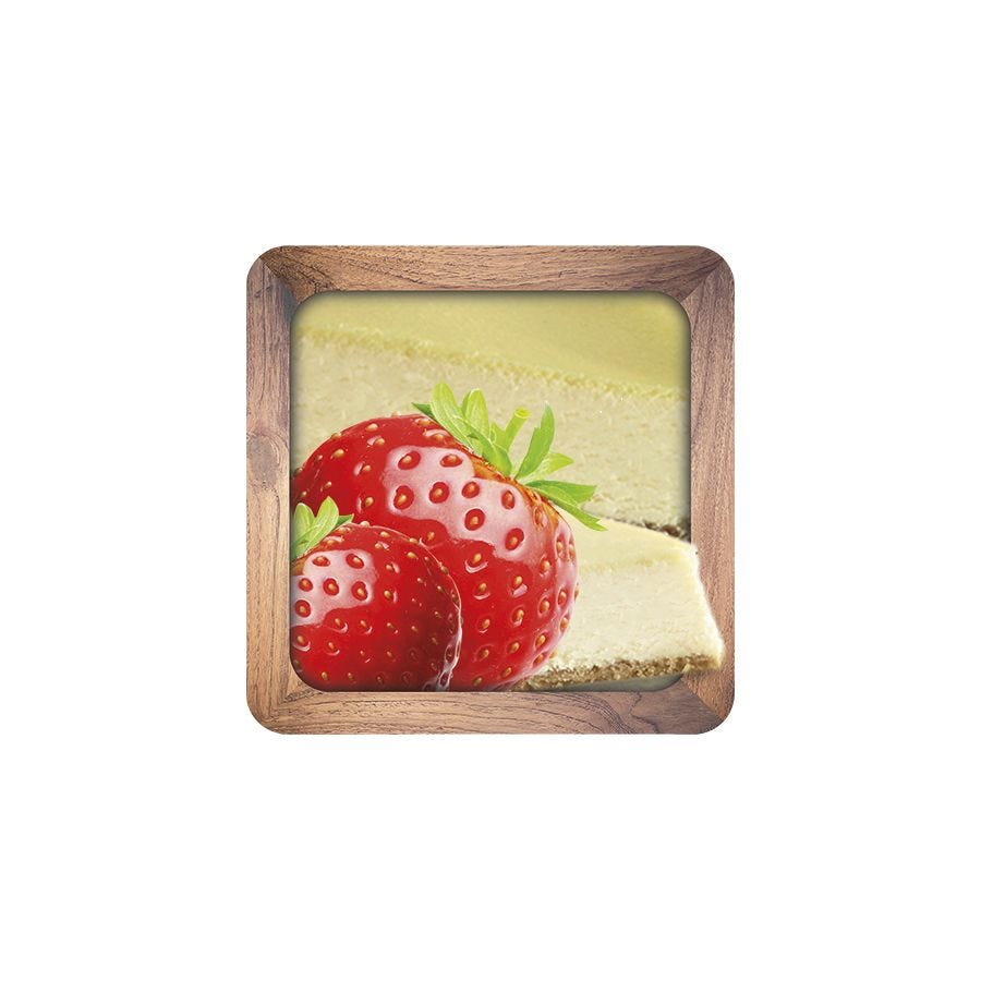 Glace cheesecake fraise artisanale
