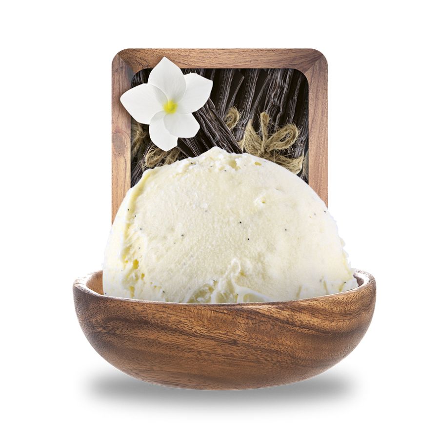 Glace vanille artisanale spécial glacier