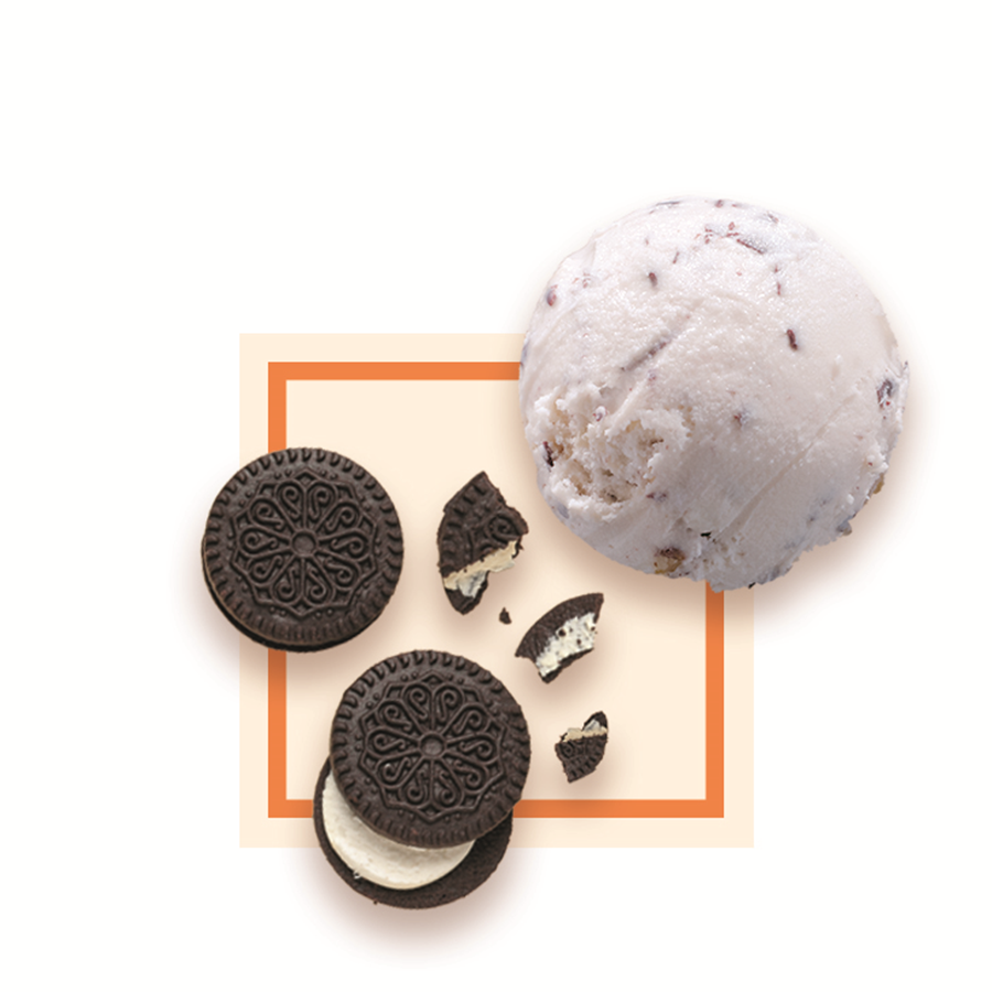 Glace american biscuit artisanale spécial glacier