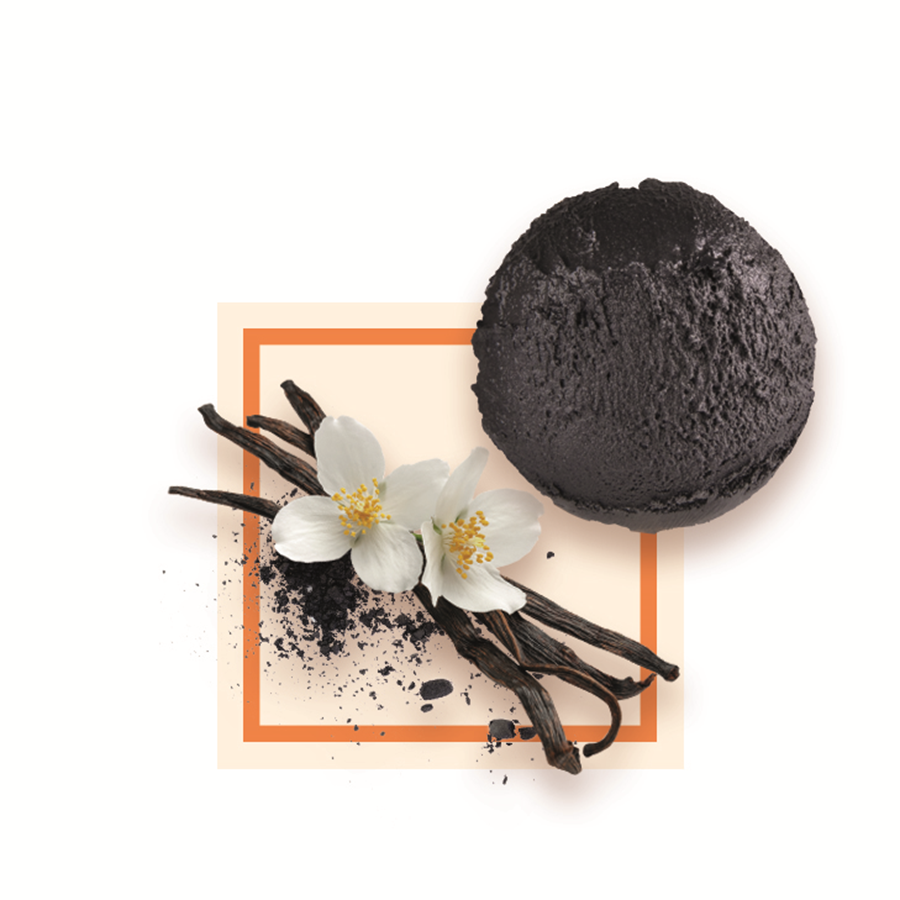 Glace « Black Ice » artisanale spécial glacier