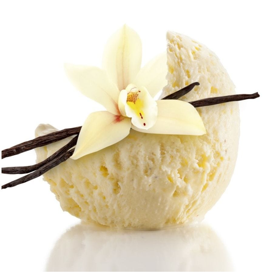 Crème glacée vanille