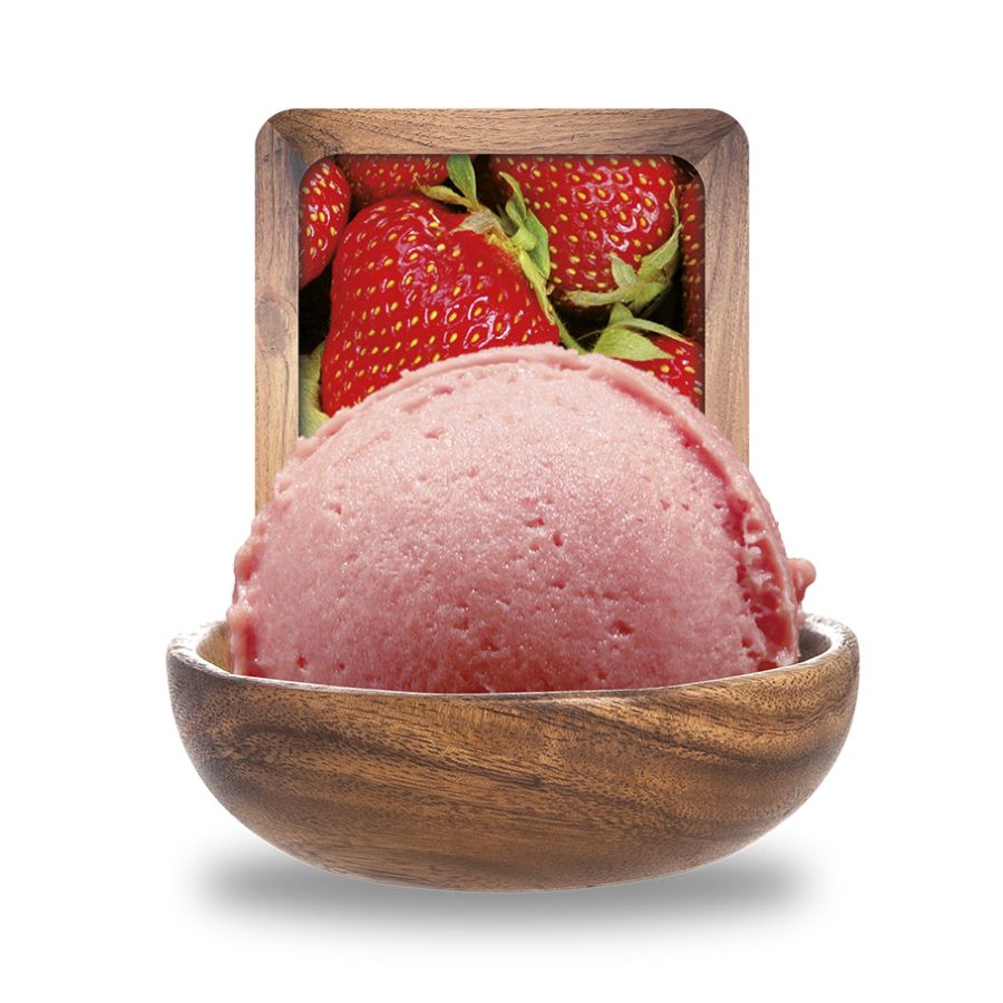Sorbet plein fruit fraise artisanal 8 l
