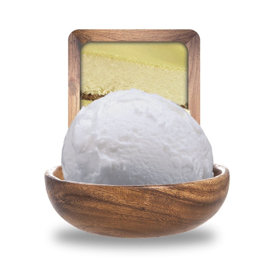 Glace cheesecake artisanale