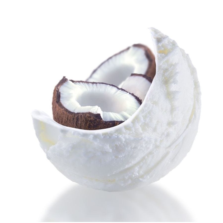 Crème glacée noix de coco
