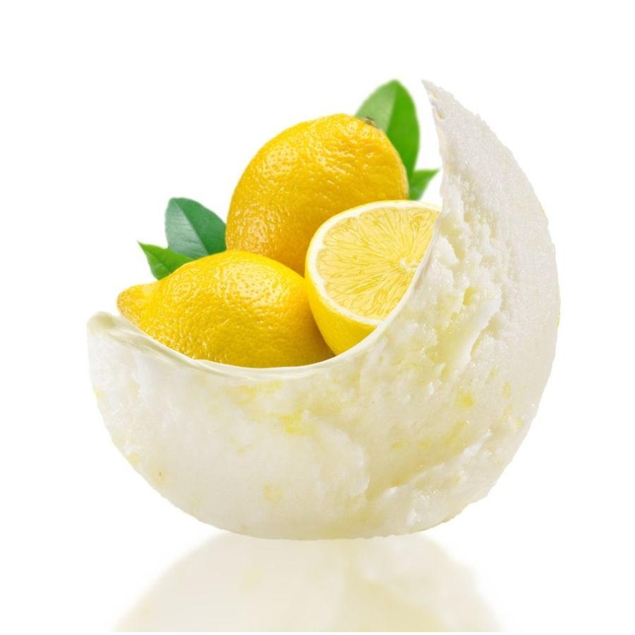 Sorbet plein fruit citron jaune
