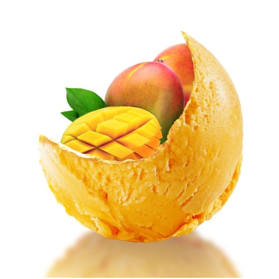 sorbet plein fruit mangue