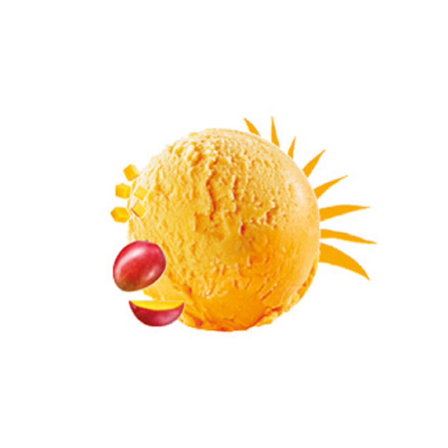 sorbet plein fruit mangue
