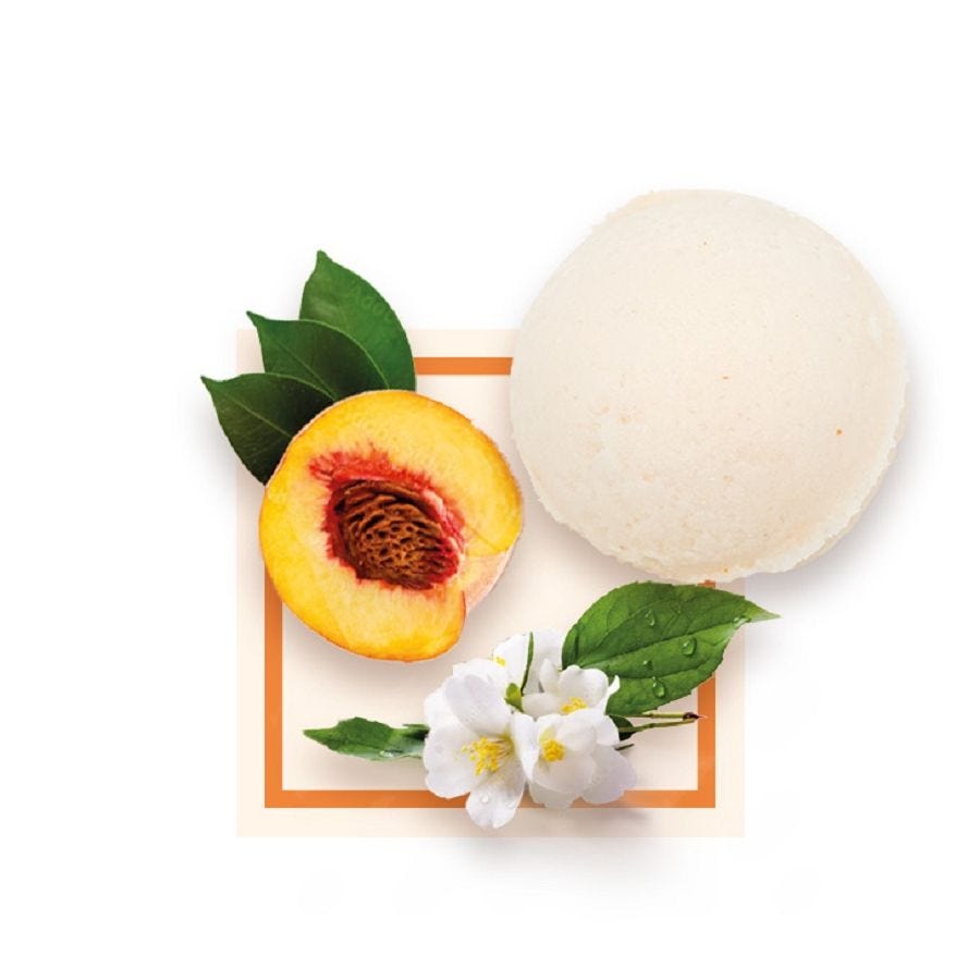Sorbet plein fruit Pêche blanche Jasmin artisanal