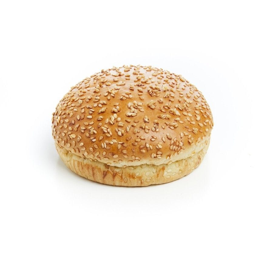 Pain burger brioché artisanal au sésame prétranché 90 G ENV - Réseau Krill