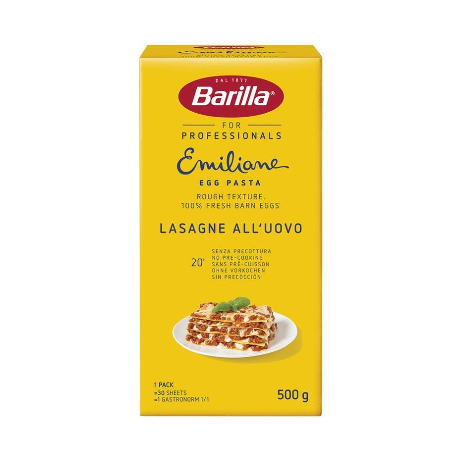 Lasagne aux œufs 