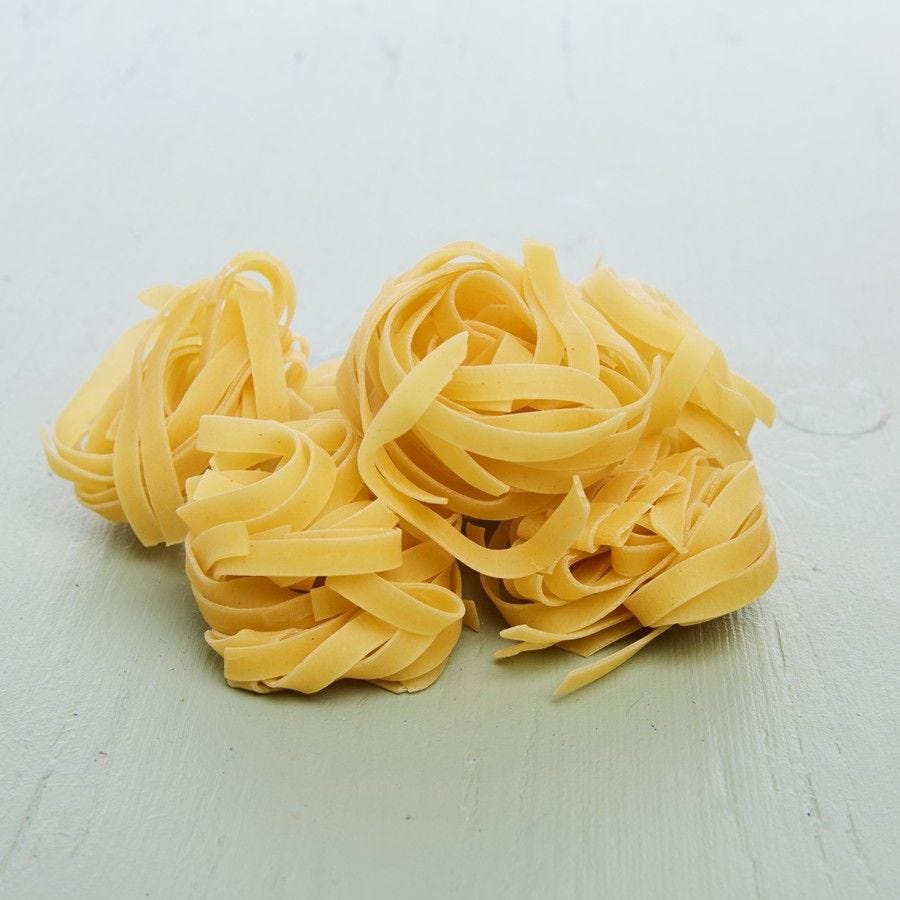 Tagliatelle bio en nid