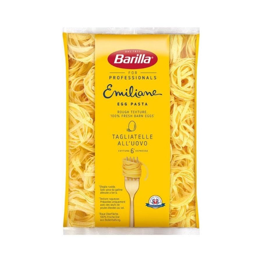 Tagliatelle en nid