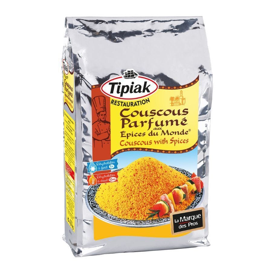 Couscous parfumé aux épices du monde ®