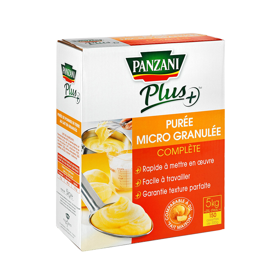 Purée de pomme de terre au lait