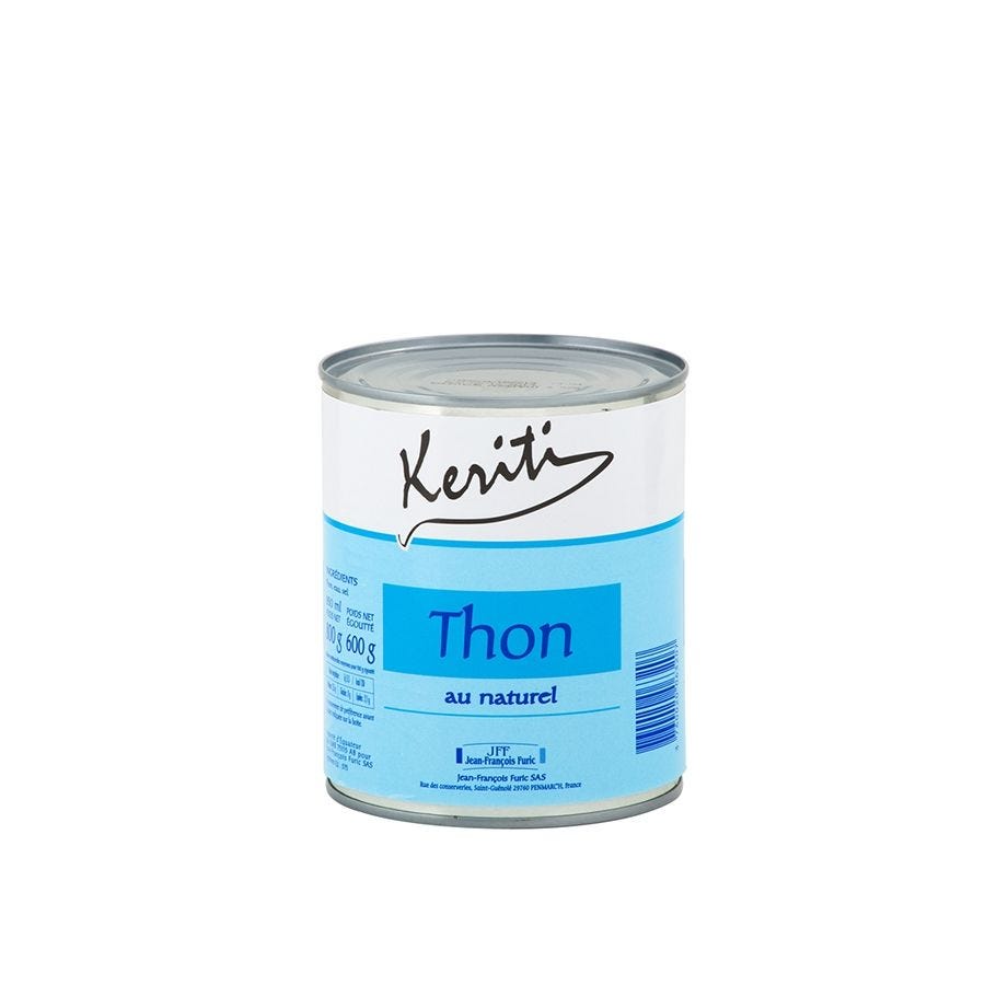 Thon listao morceaux au naturel
