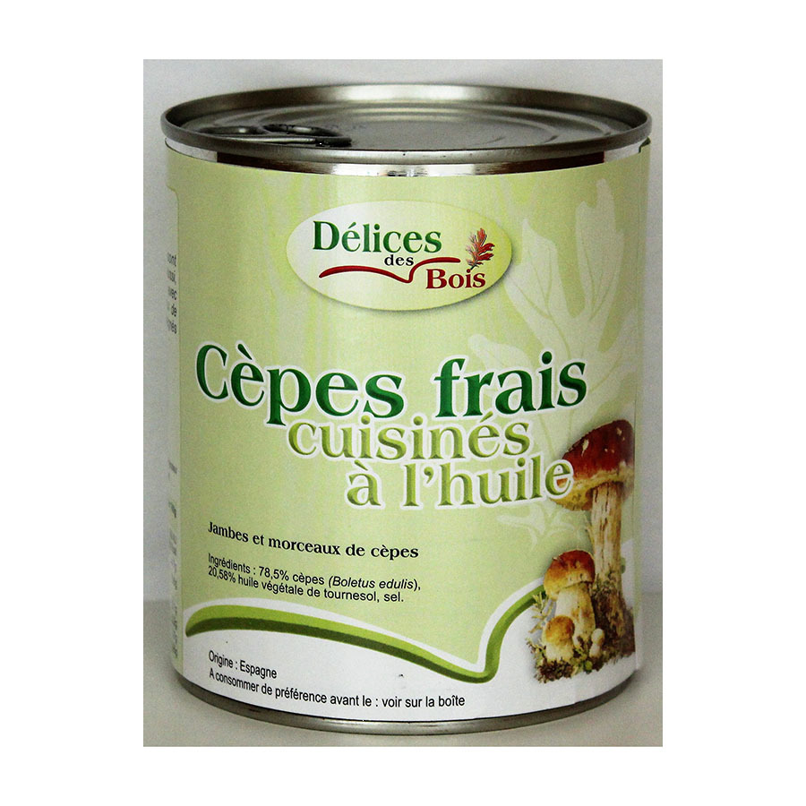 Cèpe frais cuisiné à l'huile 4/4