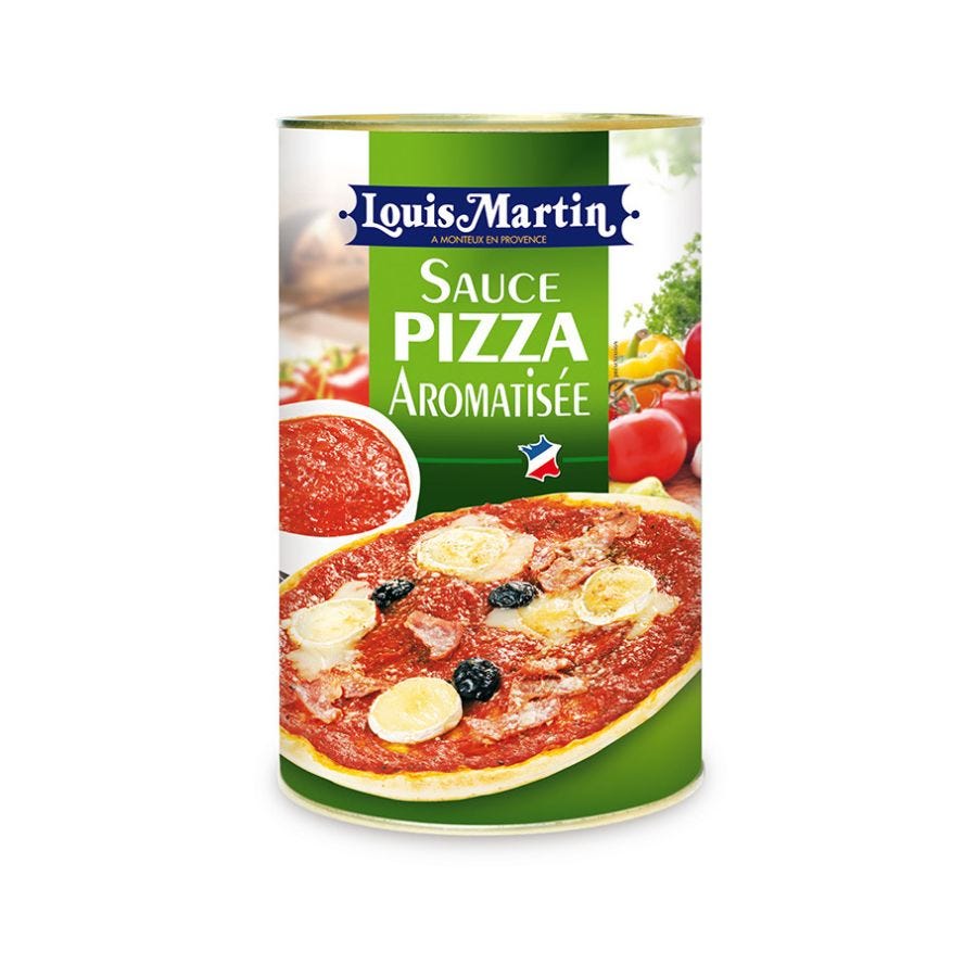 Sauce pizza aromatisée 5/1