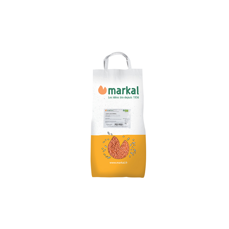Lentille corail bio