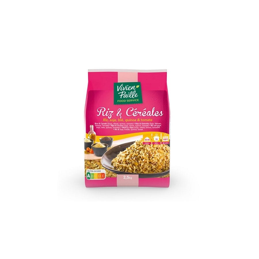 Mélange riz et céréales