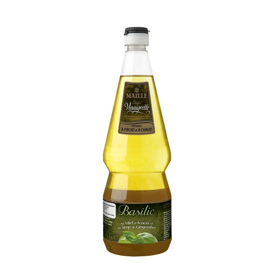 Sauce vinaigrette basilic