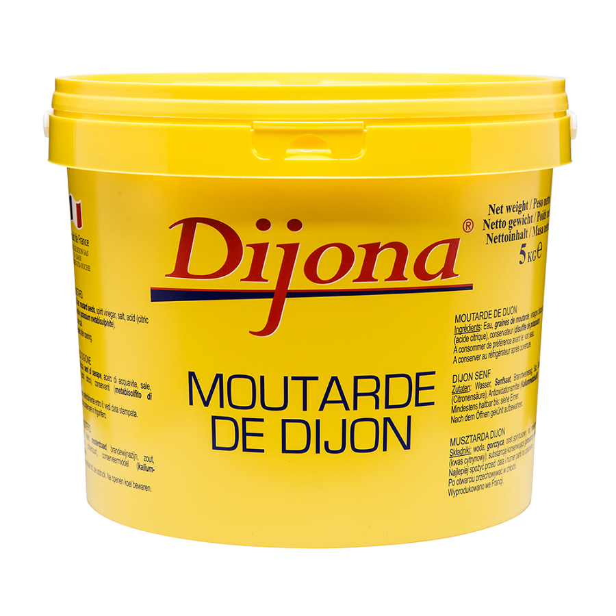 Moutarde de Dijon forte en seau