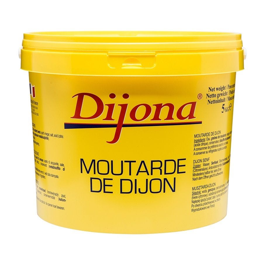 Moutarde de Dijon forte en seau