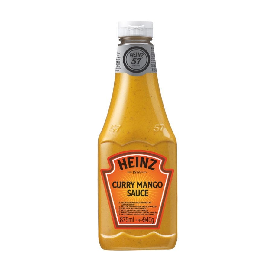 Sauce curry mango Heinz