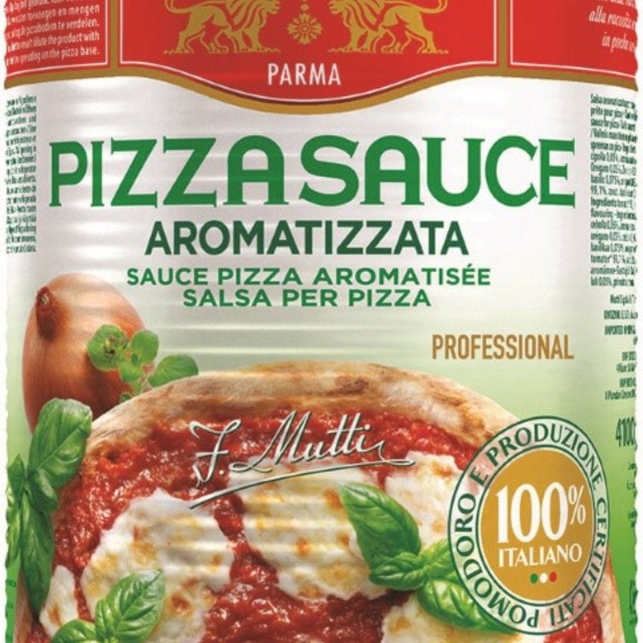 Sauce pizza aromatisée 5/1 Mutti