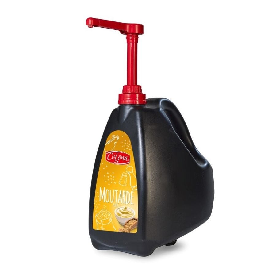 Moutarde forte distributeur