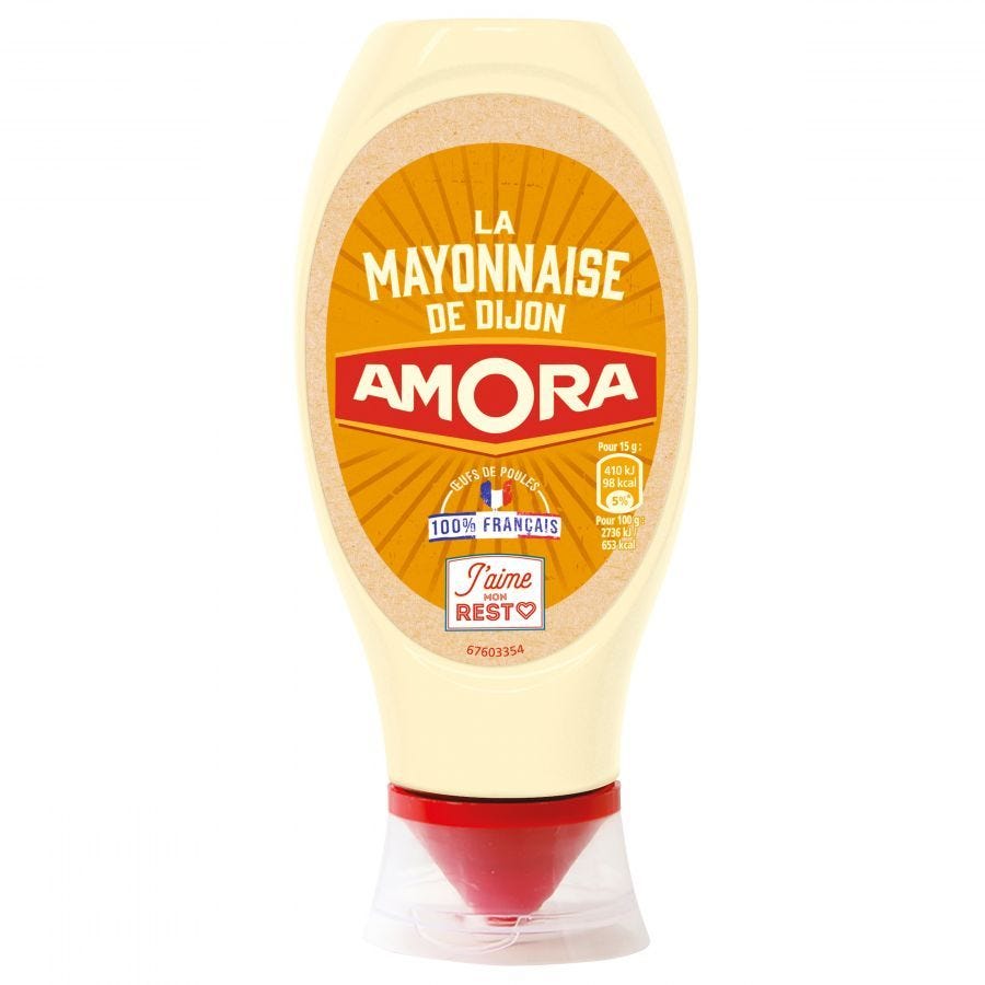 Mayonnaise à la moutarde de Dijon Top Down