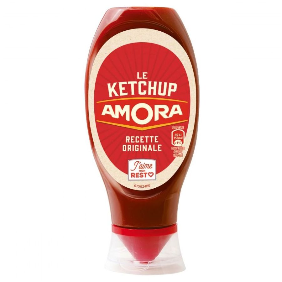 Ketchup flacon souple top down