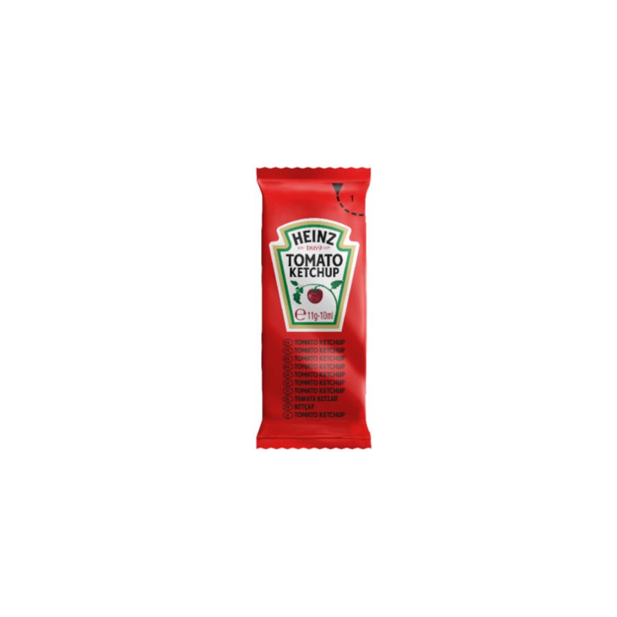 Tomato ketchup dosette Heinz