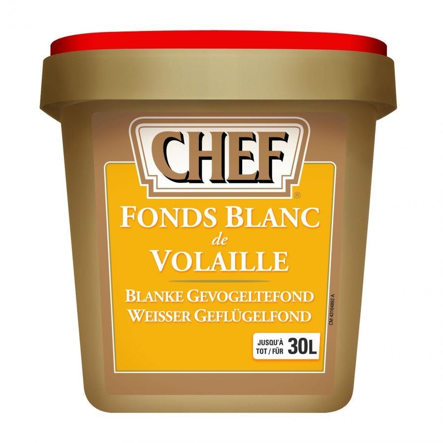 Fond blanc de volaille 20/40 L