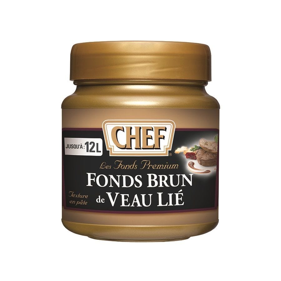 Fond brun de veau lié premium 6/12 L