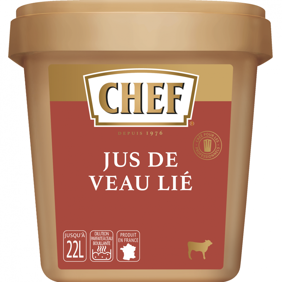Jus de veau lié 11/22 L