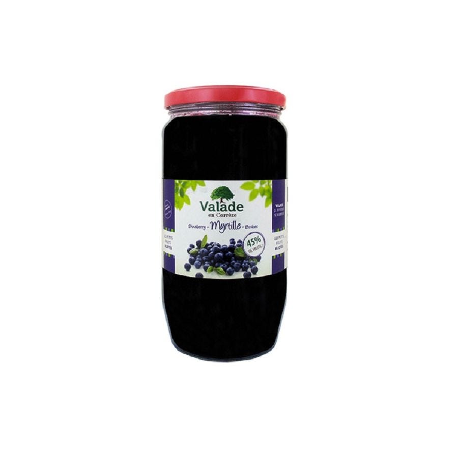 Confiture extra de myrtille