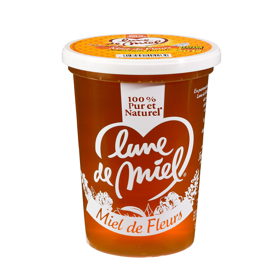 Miel de fleurs liquide pot