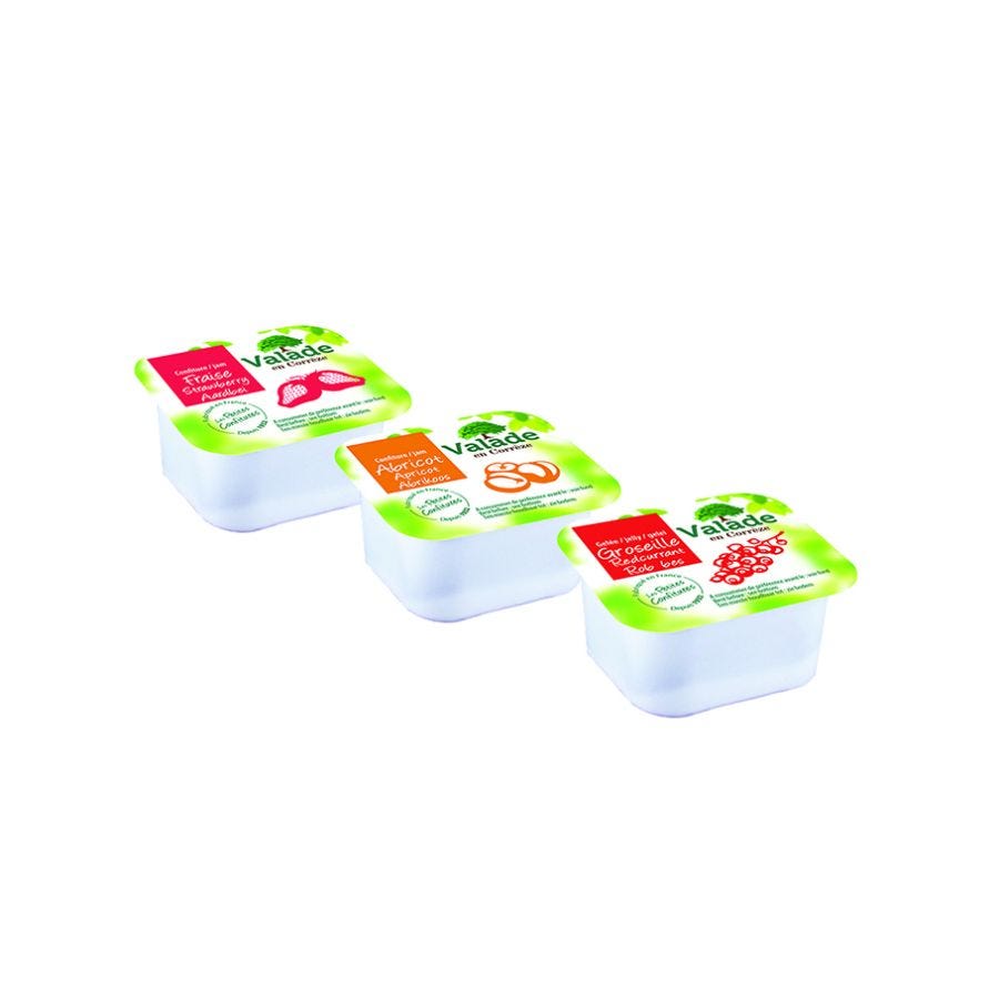 Assortiment de 3 confitures