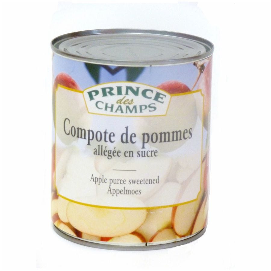 Compote de pomme allégée en sucre 4/4
