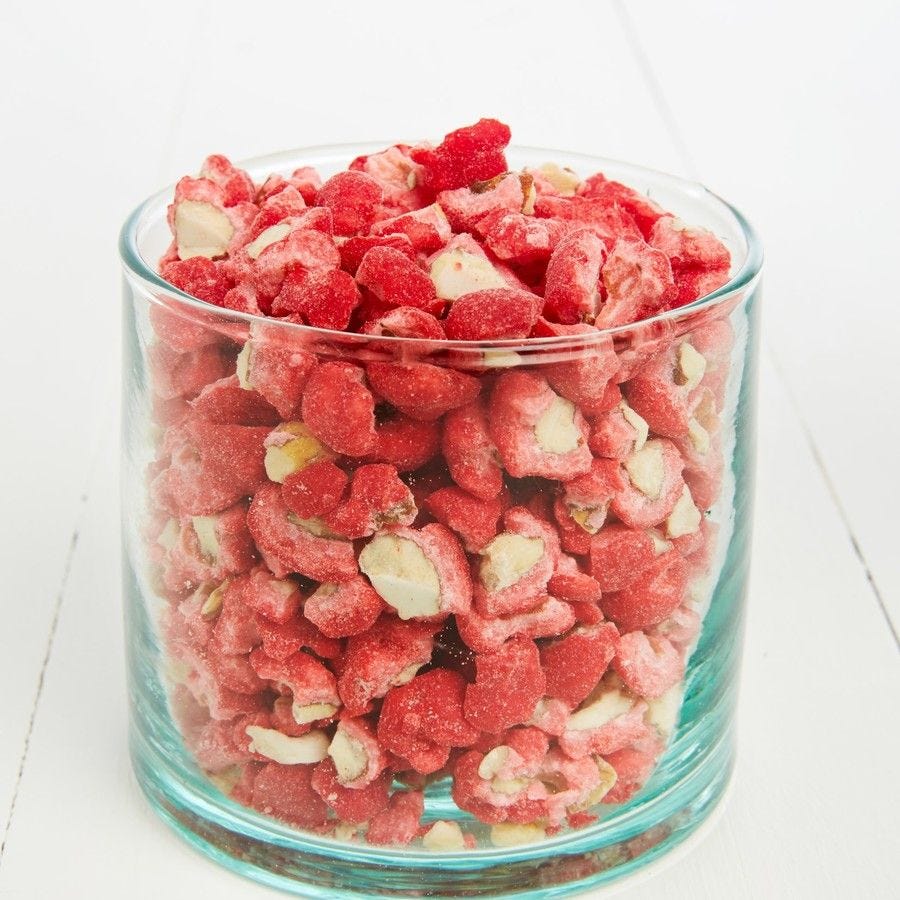 Praline aux amandes concassée