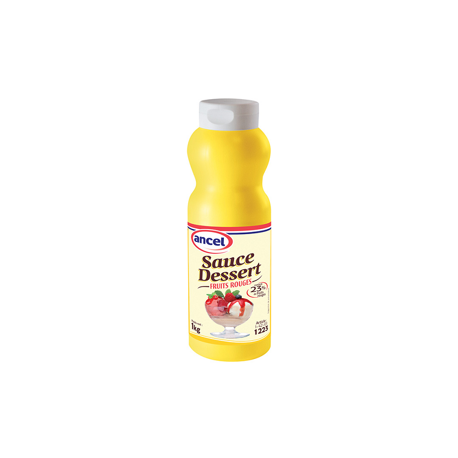 Sauce dessert fruits rouges