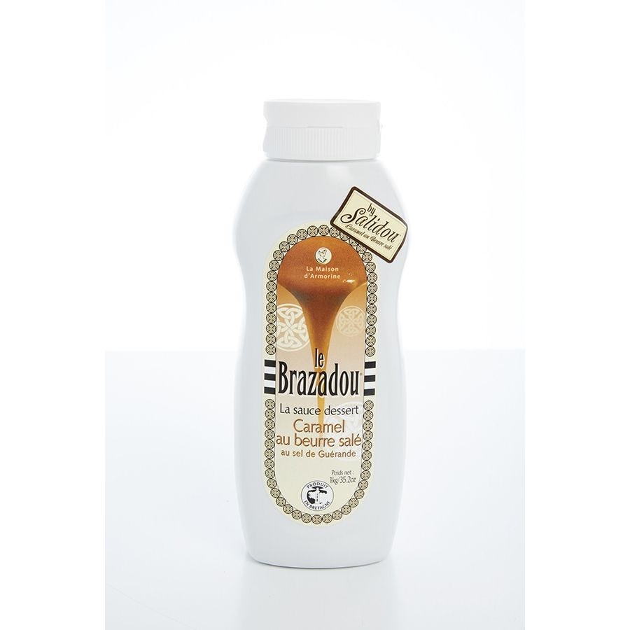 Sauce caramel au beurre salé en squeez 